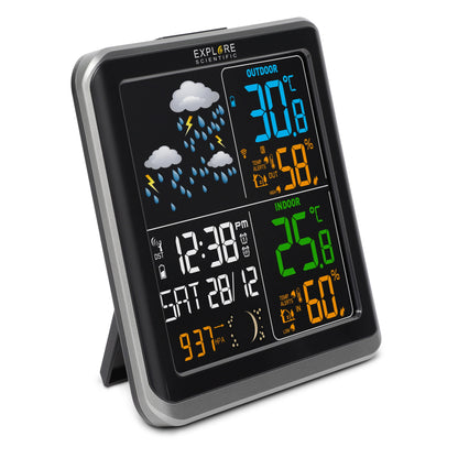 Explore Scientific Color WSH4008 Weather Station (WSH4008LC2000)