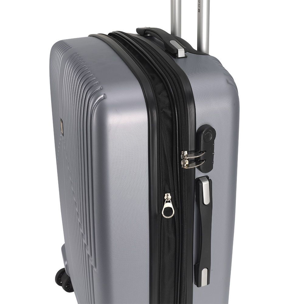 Suitcase Gabol Alabama (L) Silver (121847-022)