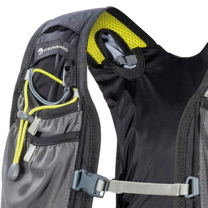 Sports backpack Ferrino X-Track 15 Black/Yellow (75212ECC)
