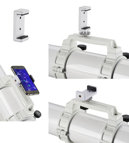 Bresser Messier NT-130/1000 OTA telescope tube with Sony filter and smartphone adapter (4830100)