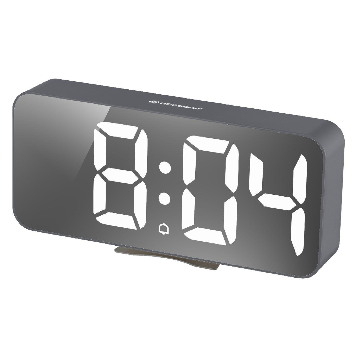Часы настольные Bresser MyTime Echo FXL Grey (8010072QT5WHI)