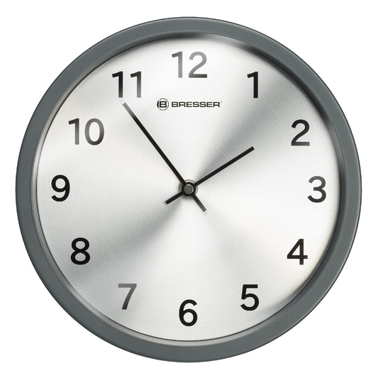 Wall Clock Bresser MyTime Silver Edition Symbol Matte Graphite (8020314UJT000)