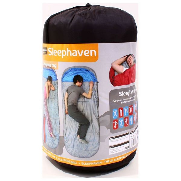 Sleeping bag Highlander Sleephaven/+4°C Black (Left)
