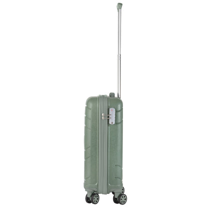 Suitcase TravelZ Big Bars (S) Olive Green