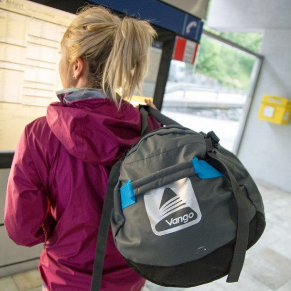 Travel bag Vango Cargo 80 Carbide Grey/Volt Blue (RUNCARGO G38070)