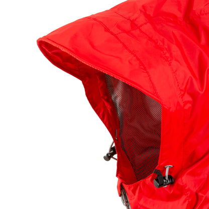 Men's Windbreaker Highlander Stow &amp; Go Pack Away Rain Jacket 6000 mm Red XL (Special Offer)