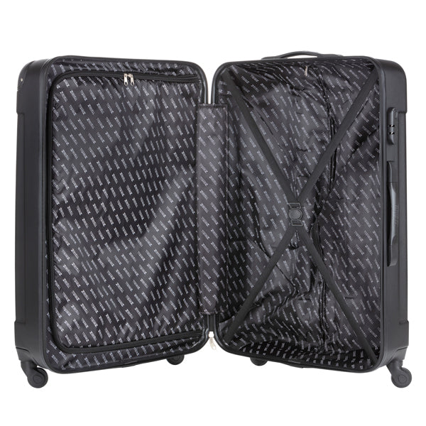 Suitcase TravelZ Light (M) Black