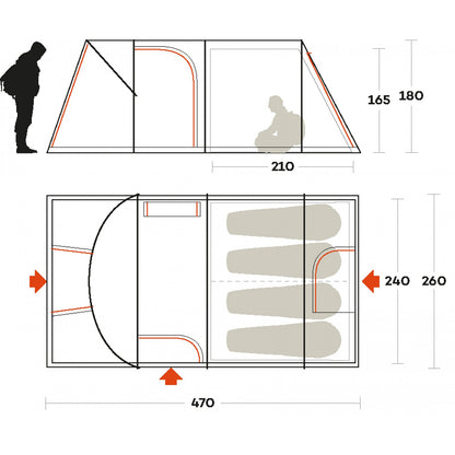 Ferrino Proxes 4 Advanced Brown (91164HSS)