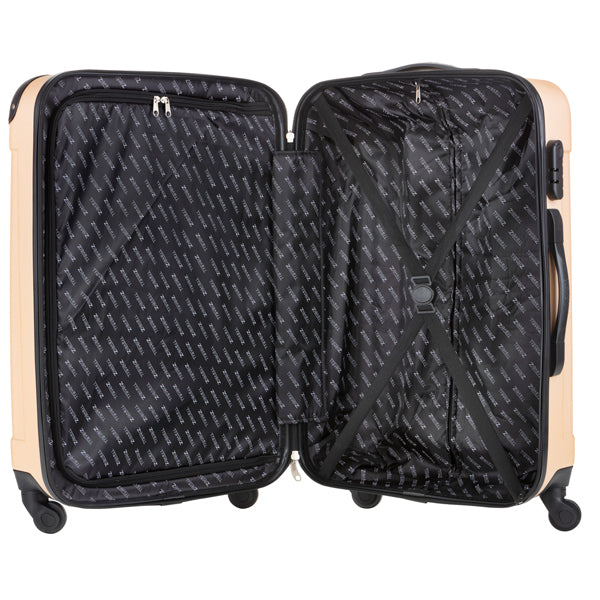 Suitcase TravelZ Light (M) Champagne