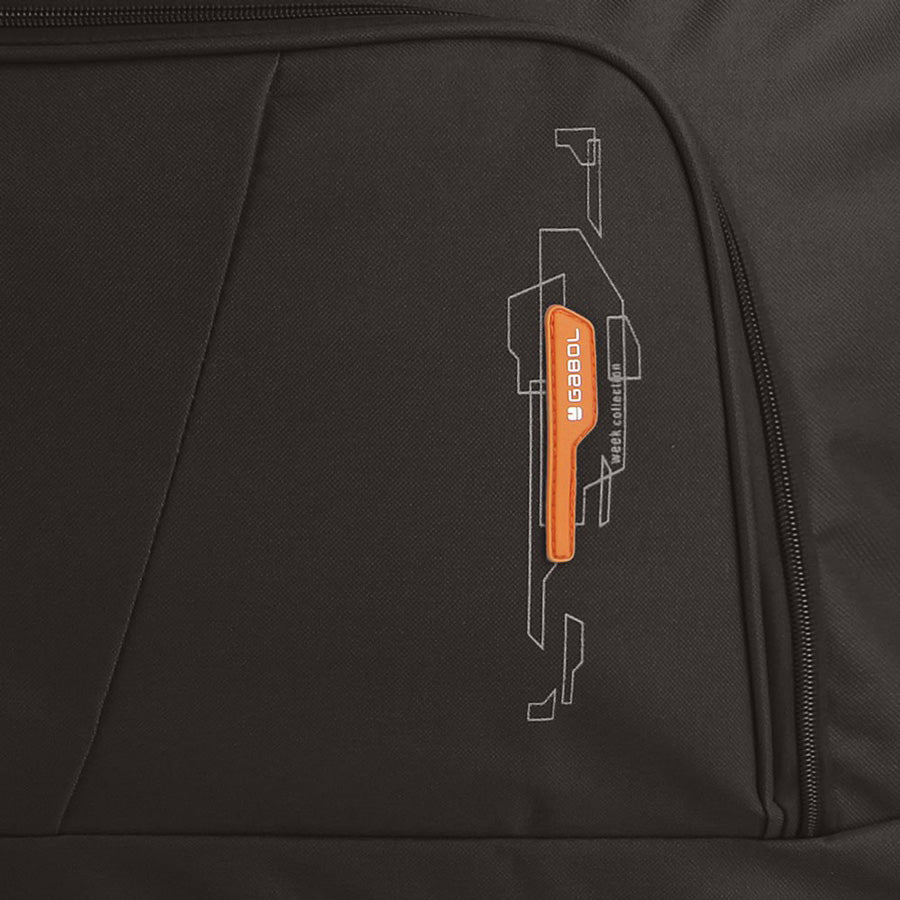 Travel bag on wheels Gabol Week 94L Brown