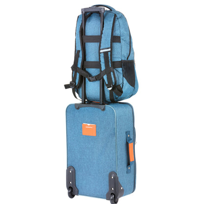 Suitcase TravelZ Hipster (S) Jeans Blue