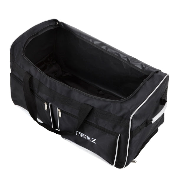 Travel bag on wheels TravelZ Wheelbag 90 Black