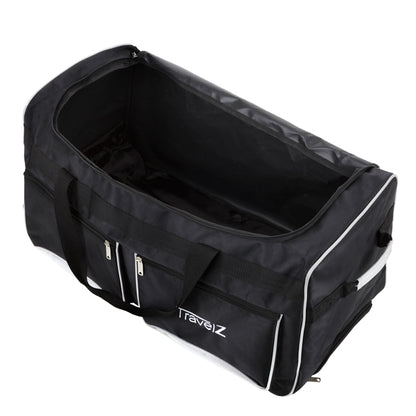 Travel bag on wheels TravelZ Wheelbag 90 Black