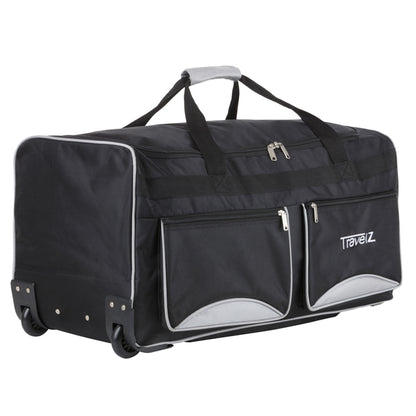 Travel bag on wheels TravelZ Wheelbag 90 Black