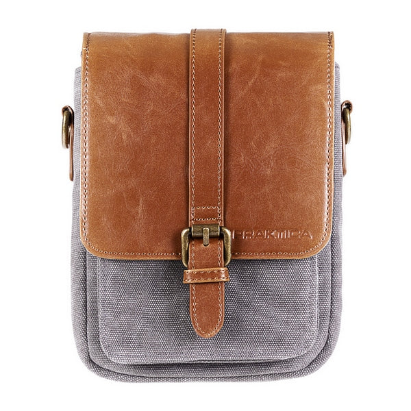 Praktica Accessories Heritage Binocular Bag Grey/Tan