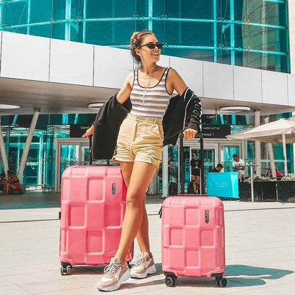 Suitcase Epic Crate EX Solids (S) Strawberry Pink