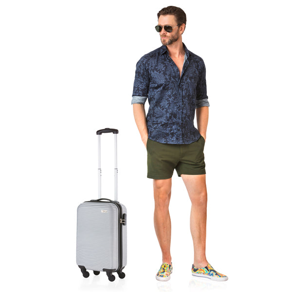 Suitcase TravelZ Horizon (S) Silver