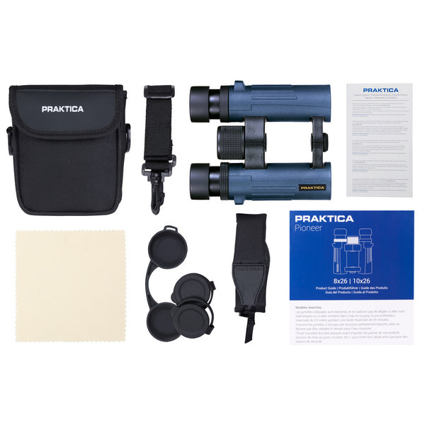 Binoculars Praktica Pioneer 10x26 WP Blue