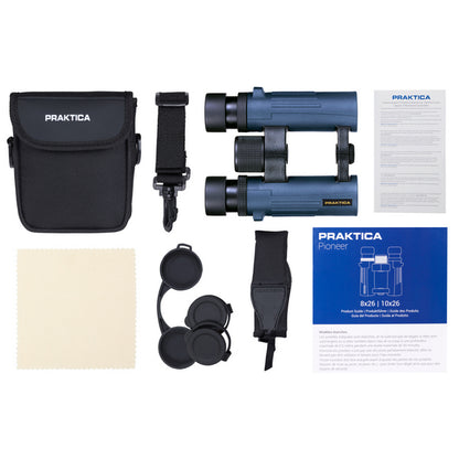 Binoculars Praktica Pioneer 10x26 WP Blue
