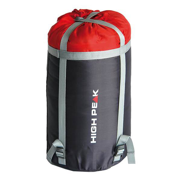 Sleeping bag High Peak Black Arrow/+4°C Dark Grey/Green Left (23059)
