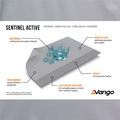 Vango Hogan Hub Cloud Grey Tent