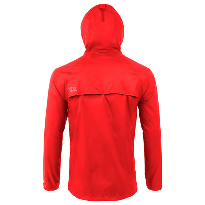 Men's windbreaker Highlander Stow &amp; Go Pack Away Rain Jacket 6000 mm Red M (JAC077-RD-M)