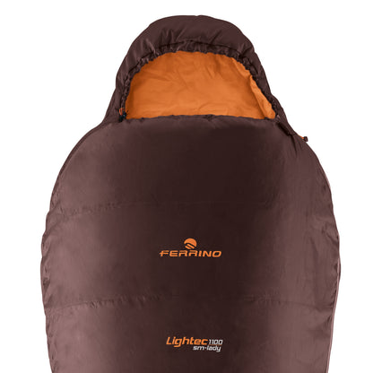 Sleeping bag Ferrino Lightec SM 1100 Lady/-3°C Nut/Yellow Left (86649INN)