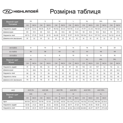 Windbreaker Highlander Canna 10000 mm Green XL