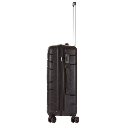 Suitcase TravelZ Big Bars (M) Black