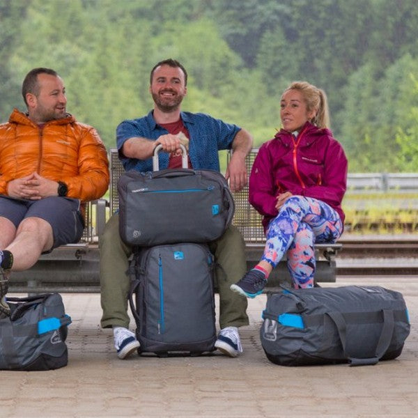 Travel bag Vango Cargo 100 Carbide Grey/Volt Blue (RUNCARGO G38077)