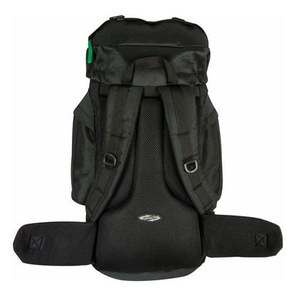 Highlander Rambler 44 Black/Forest Green Travel Backpack