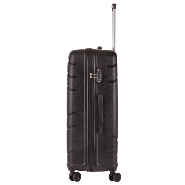 TravelZ Big Bars Suitcase (L) Black