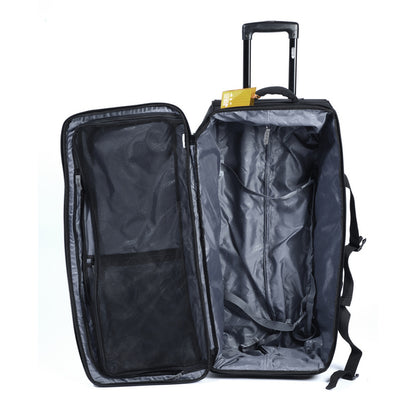 Travel bag on wheels Epic Explorer Megatrunk 80 Black