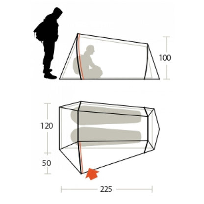 Ferrino Lightent 2 Pro Light Gray (92171LIIFR)