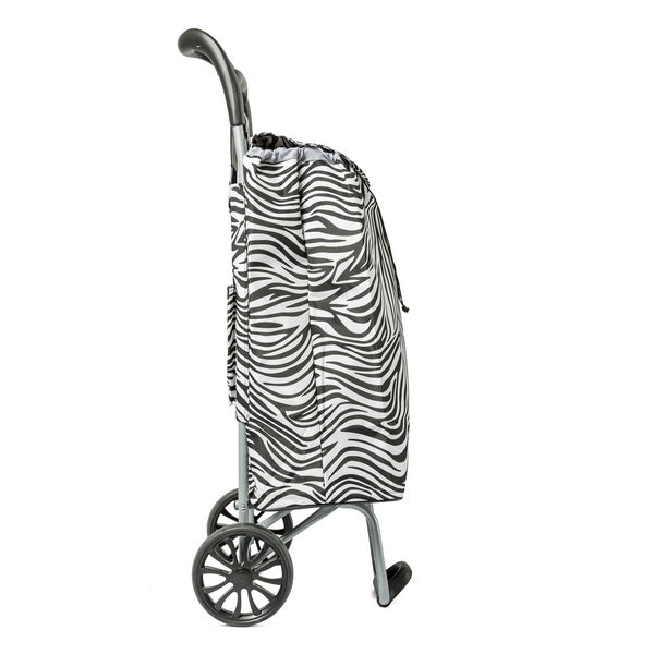 Epic City X Shopper Ergo 40 Zebra Shopping Cart