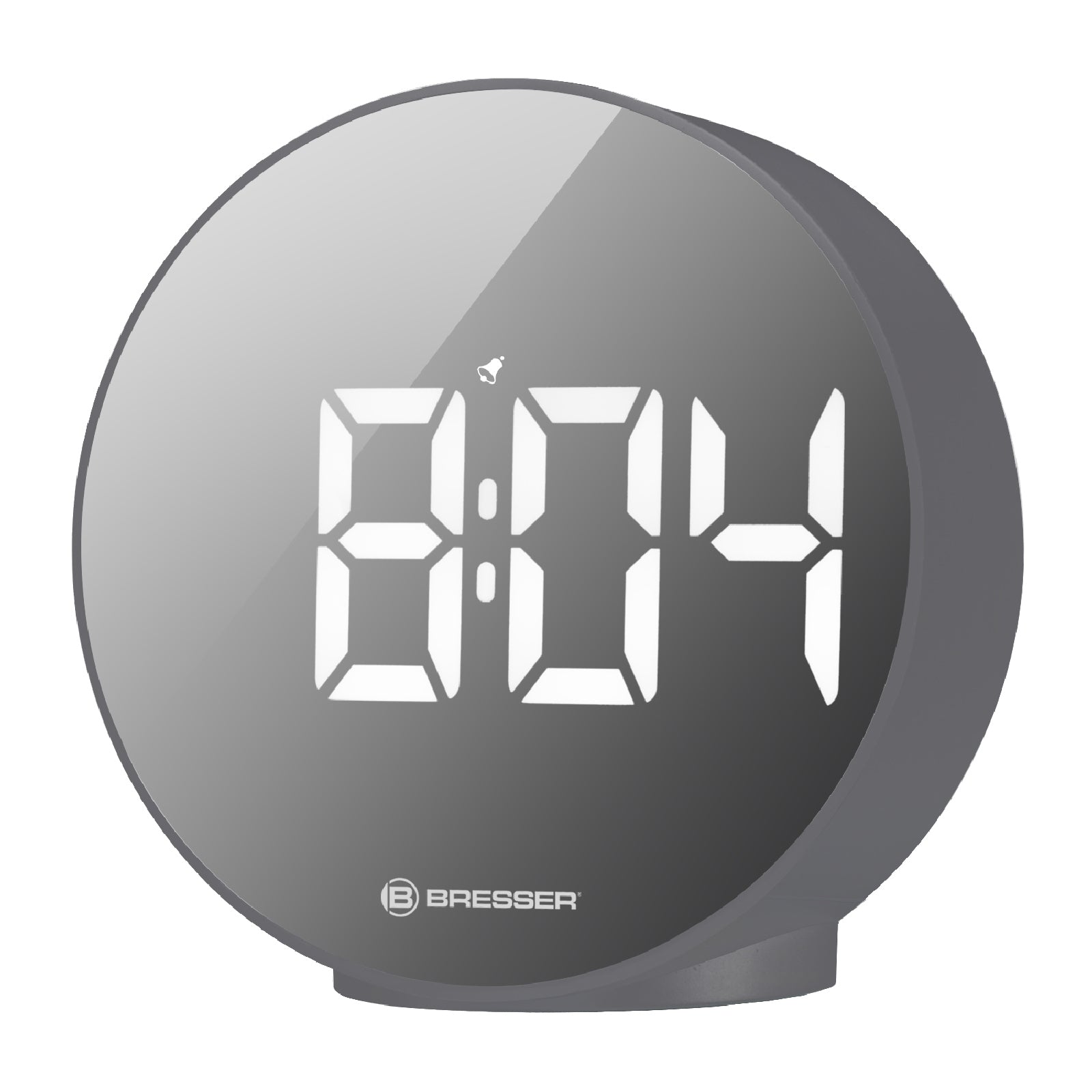 Часы настольные Bresser MyTime Echo FXR Silver (8010071QT5WHI)