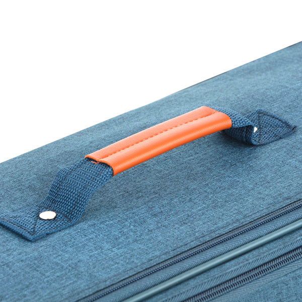 Suitcase TravelZ Hipster (M) Jeans Blue