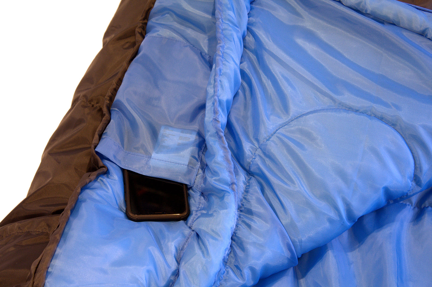 Sleeping bag High Peak TR 300/0°C Anthra/Blue Right (23063)