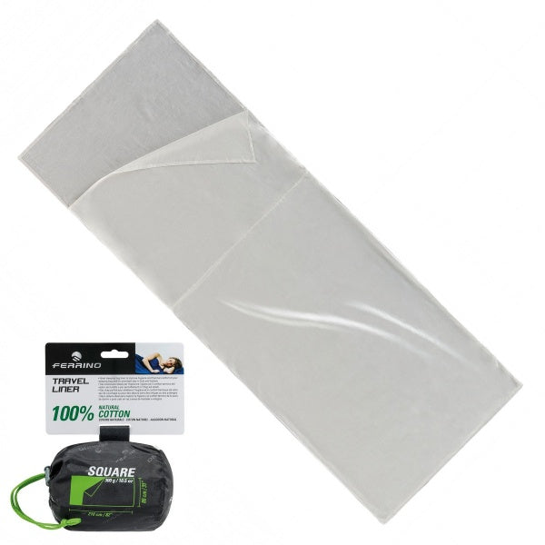 Вкладиш для спального мішка Ferrino Liner Travel SQ White (86502CWW)