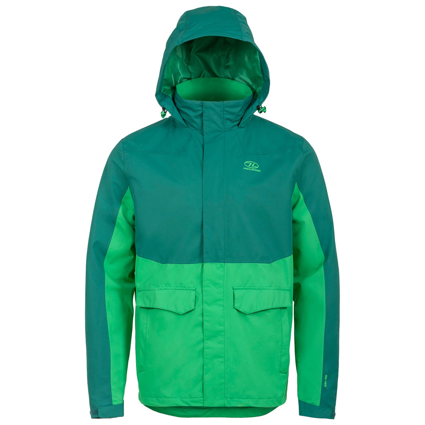 Ветровка Highlander Canna 10000 mm Green M (JAC108-GN-M)