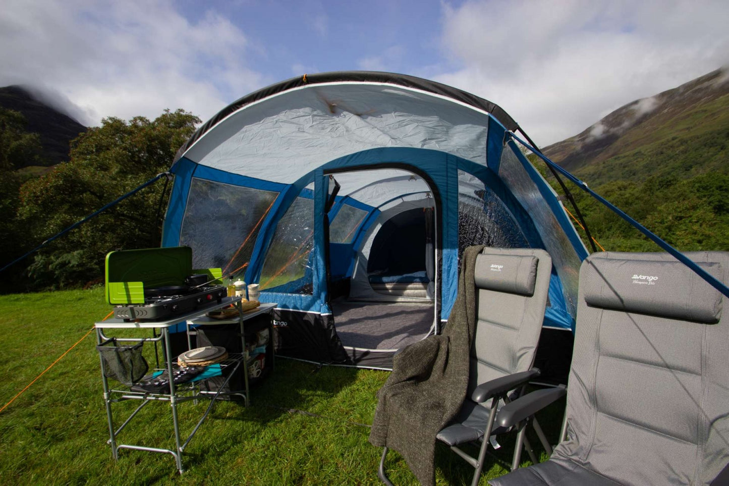 Vango Langley 400XL Sky Blue Tent