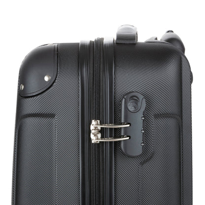 Suitcase TravelZ Light (S) Black