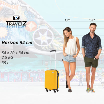 Suitcase TravelZ Horizon (S) Ocher