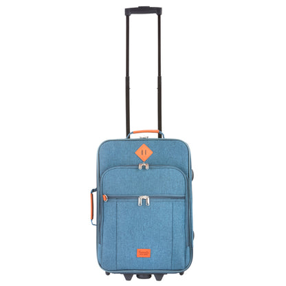 Suitcase TravelZ Hipster (S) Jeans Blue