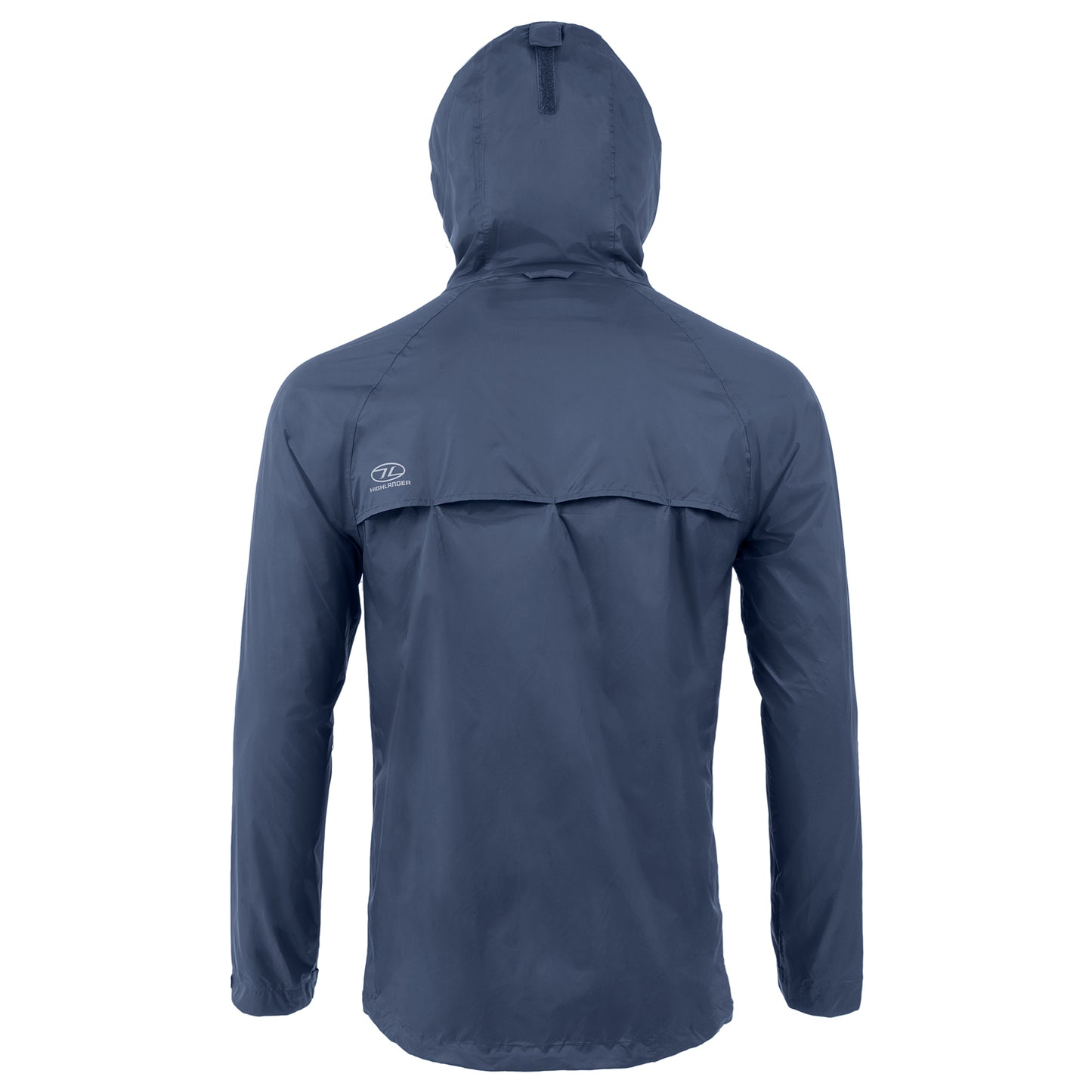Men's Windbreaker Highlander Stow &amp; Go Pack Away Rain Jacket 6000 mm Navy XL (JAC077-NB-XL)