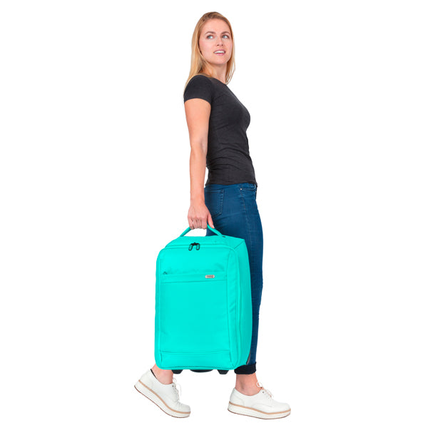 Travel bag on wheels TravelZ Foldable 34 Green