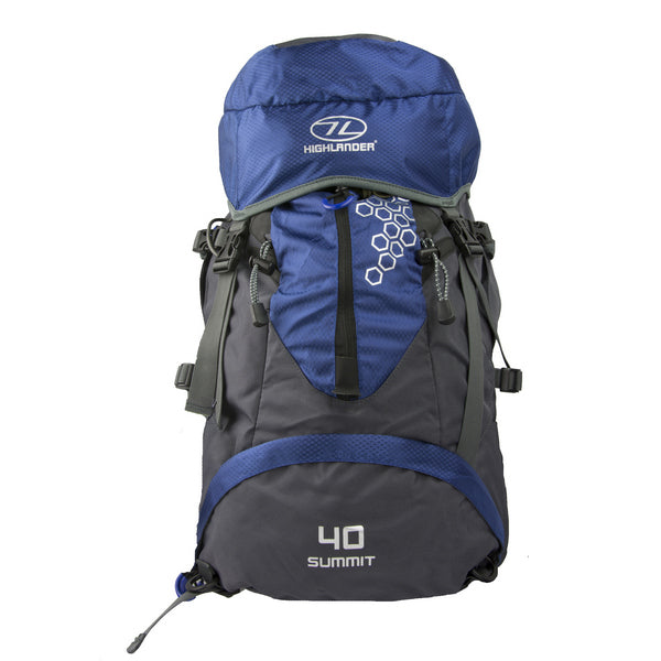 Highlander Summit 40 Blue Travel Backpack