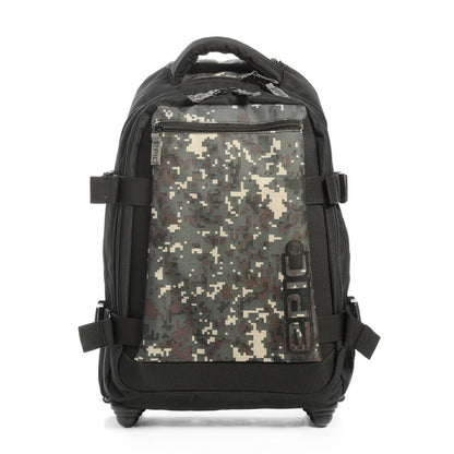 Epic Explorer Small 34 Black/Camo Wheeled Backpack