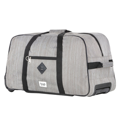 TravelZ Hipster 51 Grey Wheeled Travel Bag
