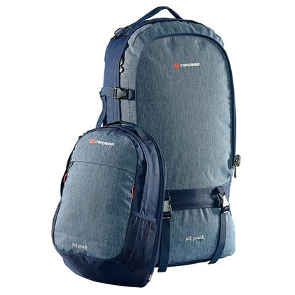 Caribee Jet pack 65 Navy travel backpack